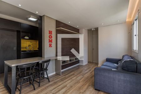 Sala de apartamento à venda com 2 quartos, 58m² em Humaitá, Porto Alegre