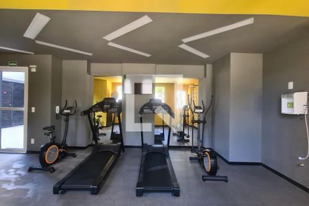 Apartamento para alugar com 36m², 2 quartos e sem vaga Apartamento para alugar com 36m², 2 quartos e sem vagaÁrea comum - Academia