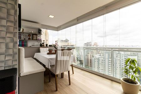 Varanda da Sala de apartamento para alugar com 2 quartos, 74m² em Aclimação, São Paulo