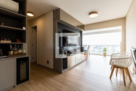 Sala de apartamento para alugar com 2 quartos, 74m² em Aclimação, São Paulo