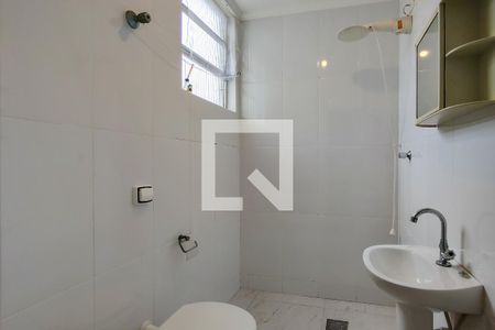 Banheiro de apartamento para alugar com 1 quarto, 33m² em Boqueirão, Praia Grande
