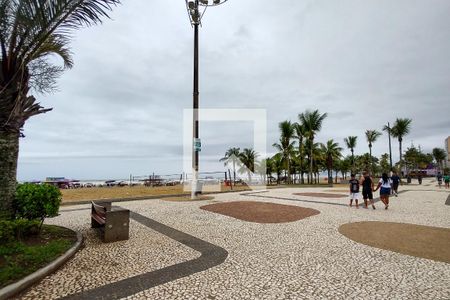 Vista da Rua de apartamento para alugar com 1 quarto, 33m² em Boqueirão, Praia Grande