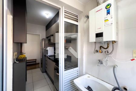 Apartamento à venda com 65m², 2 quartos e 1 vagaCozinha e área de serviço