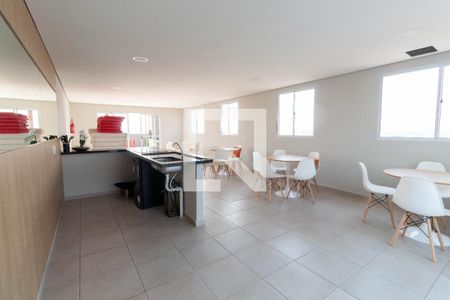 Apartamento à venda com 27m², 1 quarto e sem vagaÁrea comum - Salão de festas