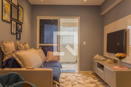 Sala de apartamento à venda com 2 quartos, 65m² em Baeta Neves, São Bernardo do Campo