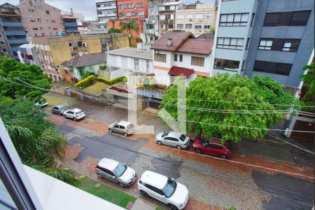 Suíte - Vista de apartamento à venda com 2 quartos, 68m² em Petrópolis, Porto Alegre