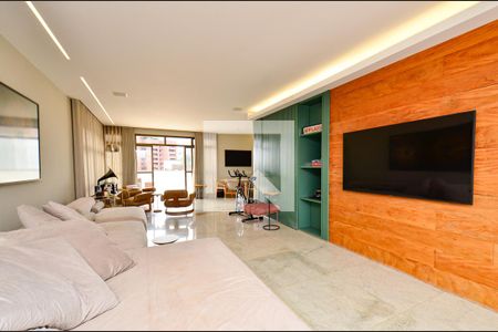 Apartamento à venda com 420m², 4 quartos e 5 vagasEspaço -Sala cobertura