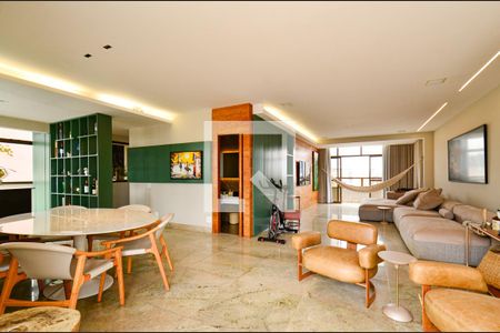 Apartamento à venda com 420m², 4 quartos e 5 vagasEspaço -Sala cobertura