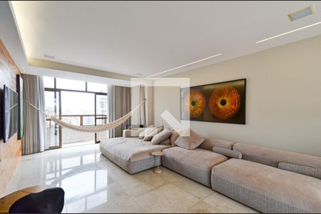 Apartamento à venda com 420m², 4 quartos e 5 vagasEspaço -Sala cobertura