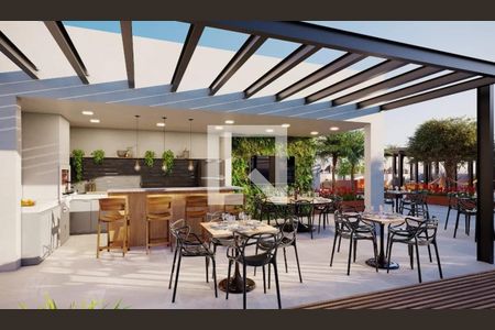 Apartamento para alugar com 42m², 2 quartos e 1 vagaÁrea Gourmet