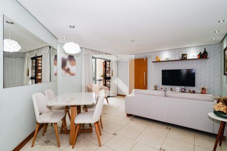 Sala de apartamento à venda com 2 quartos, 81m² em Jardim Henriqueta, Taboão da Serra