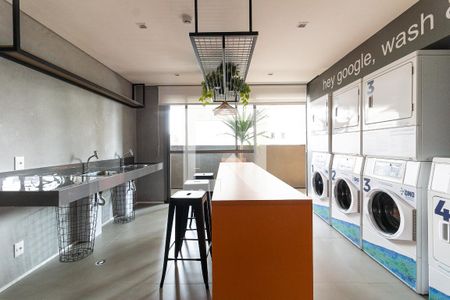 Apartamento para alugar com 32m², 1 quarto e sem vagaLavanderia