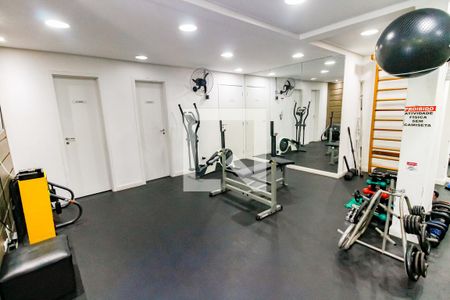 Apartamento à venda com 60m², 1 quarto e 1 vaga Apartamento à venda com 60m², 1 quarto e 1 vagaÁrea comum - Academia