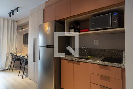 Studio à venda com 25m², 1 quarto e sem vagaCozinha