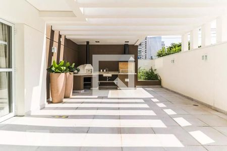 Apartamento à venda com 38m², 1 quarto e 1 vagaChurrasqueira