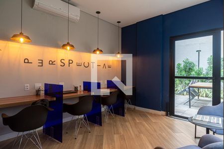 Studio à venda com 25m², 1 quarto e sem vagaÁrea comum - Coworking