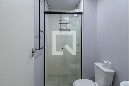 Banheiro de kitnet/studio à venda com 1 quarto, 25m² em Bela Vista, São Paulo