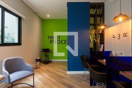 Studio à venda com 25m², 1 quarto e sem vagaÁrea comum - Coworking