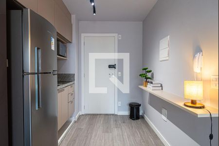 Studio à venda com 25m², 1 quarto e sem vagaCozinha