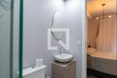 Studio à venda com 25m², 1 quarto e sem vagaBanheiro