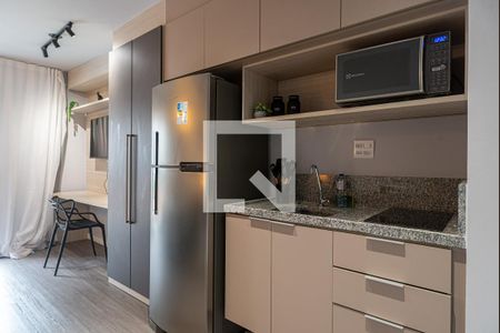 Studio à venda com 25m², 1 quarto e sem vagaCozinha