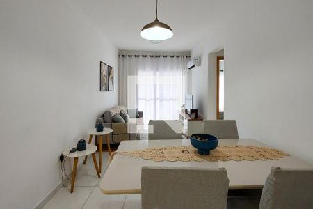Sala de apartamento para alugar com 2 quartos, 73m² em Aviação, Praia Grande