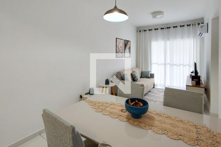 Sala de apartamento para alugar com 2 quartos, 73m² em Aviação, Praia Grande