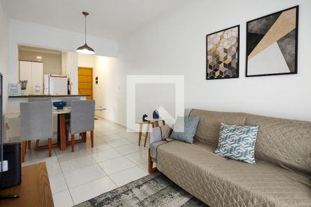 Sala de apartamento para alugar com 2 quartos, 73m² em Aviação, Praia Grande