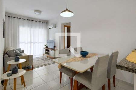 Sala de apartamento para alugar com 2 quartos, 73m² em Aviação, Praia Grande
