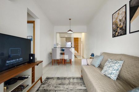 Sala de apartamento para alugar com 2 quartos, 73m² em Aviação, Praia Grande