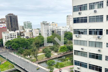 Sala - vista de apartamento para alugar com 1 quarto, 50m² em Leblon, Rio de Janeiro