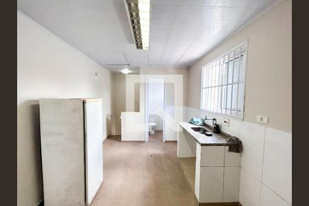 Sala integrada com Cozinha de kitnet/studio para alugar com 1 quarto, 20m² em Vila Santana, São Paulo