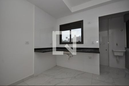 Cozinha de apartamento para alugar com 2 quartos, 37m² em Vila Nelson, São Paulo