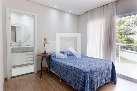 suite 1 de casa de condomínio à venda com 5 quartos, 335m² em Retiro do Chalé, Brumadinho