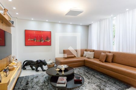 Sala de casa de condomínio à venda com 5 quartos, 335m² em Retiro do Chalé, Brumadinho