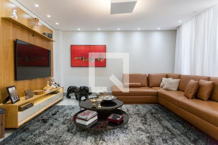 Sala de casa de condomínio à venda com 5 quartos, 335m² em Retiro do Chalé, Brumadinho