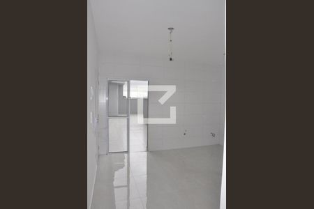 Detalhe - Sala / Cozinha / Área de Serviço de apartamento à venda com 1 quarto, 30m² em Vila Mangalot, São Paulo