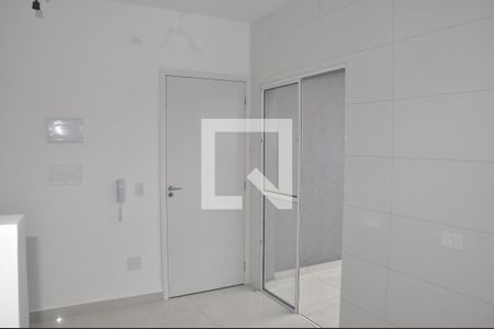 Detalhe - Sala / Cozinha / Área de Serviço de apartamento à venda com 1 quarto, 30m² em Vila Mangalot, São Paulo