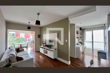 Sala de apartamento à venda com 1 quarto, 53m² em Pinheiros, São Paulo