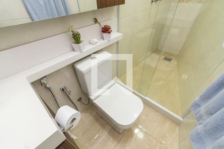 Apartamento à venda com 104m², 3 quartos e 1 vaga Apartamento à venda com 104m², 3 quartos e 1 vagaBanheiro da Suíte