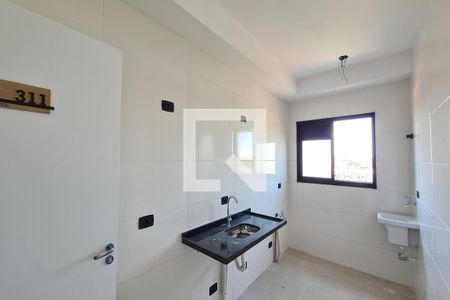 Apartamento para alugar com 40m², 1 quarto e 1 vaga Apartamento para alugar com 40m², 1 quarto e 1 vagaCozinha e Área de Serviço