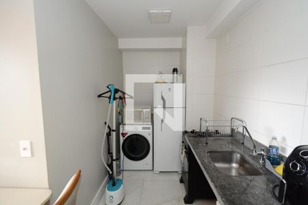 Apartamento para alugar com 35m², 2 quartos e 1 vagaCozinha e Área de Serviço