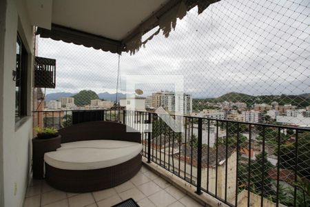 Varanda Sala de apartamento à venda com 4 quartos, 172m² em Freguesia (jacarepaguá), Rio de Janeiro