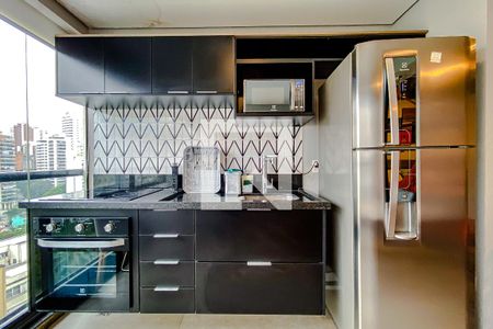 Studio à venda com 33m², 1 quarto e 1 vagaCozinha/Varanda