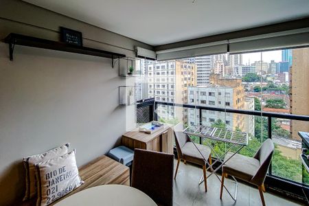 Studio à venda com 33m², 1 quarto e 1 vagaCozinha/Varanda