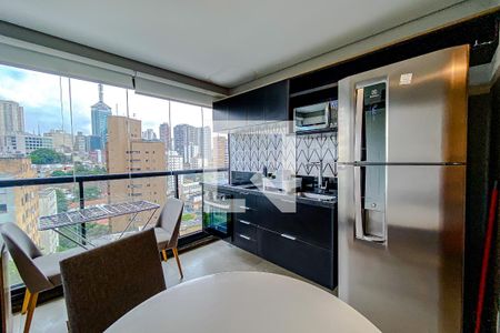 Studio à venda com 33m², 1 quarto e 1 vagaCozinha/Varanda