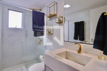 Apartamento à venda com 95m², 3 quartos e 2 vagasBanheiro do Quarto 3