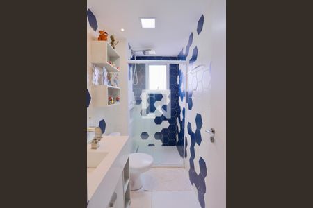 Apartamento à venda com 95m², 3 quartos e 2 vagasBanheiro do Quarto 1