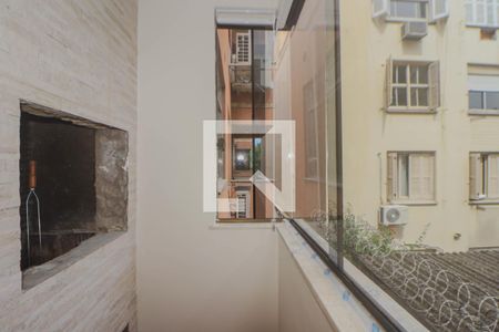 Sala de apartamento à venda com 1 quarto, 46m² em São João, Porto Alegre