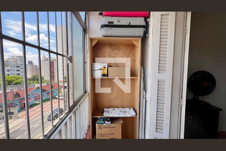 Apartamento à venda com 100m², 2 quartos e sem vagaSacada do quarto 